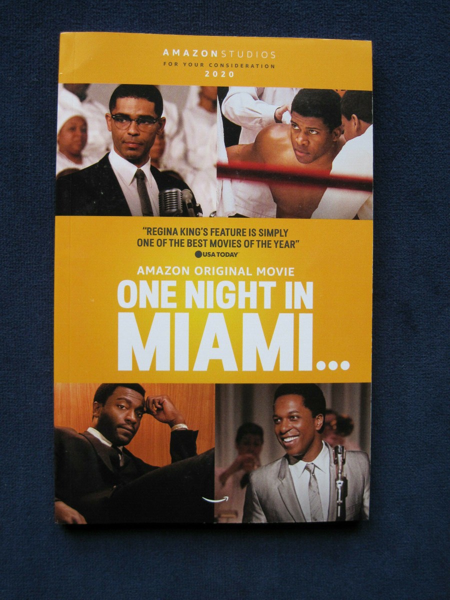 ONE NIGHT IN MIAMI REGINA KING OSCAR CONSIDERATION SCRIPT PB, 1st  Edition