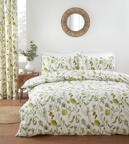 Set biancheria da letto copripiumone o tende boschetto floreale di Sundour Fennel - Foto 2 di 128