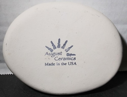 August Ceramics Handpainted Rock Martha's Vineyard Whale USA Ceramic Paperweight - Picture 3 of 5