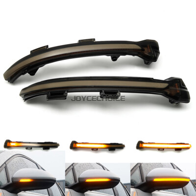 For VW Golf 7 VII MK7 MK7.5 13-19 Touran Car LED Dynamic Mirror Sequential Light