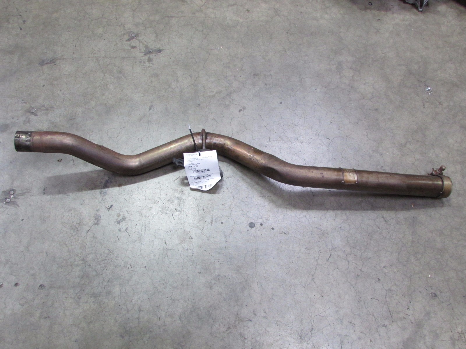 Maserati Granturismo, RH Right Exhaust Pipe, Used, P/N 228583