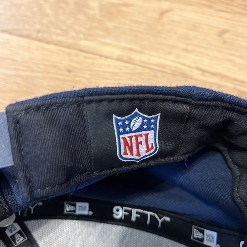 DALLAS COWBOY NFL NEW ERA 9FIFTY MAIN BASIC LOGO SNAPBACK HAT CAP Blue Football - Picture 14 of 14