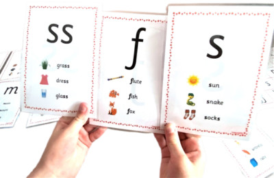 Phase 2 Phonetik Lernkarten + Wörter EYFS Sounds Digraphs + Matte Lernressource