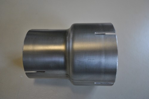 Edelstahl Auspuff Reduzierstück Innenmaße von 70mm auf AUSWÄHLEN Adapter
