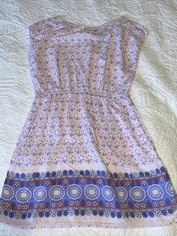GAP girl's dress Pink / Purple Dress With Side Pockets Size Small