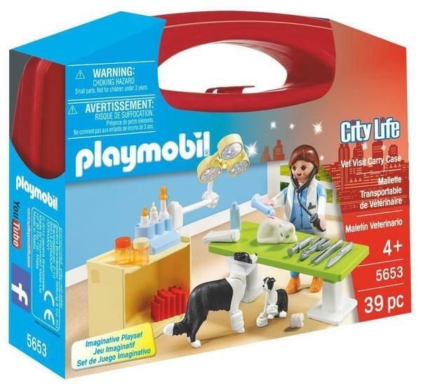PLAYMOBIL #4345 VET VETERINARIAN MOBILE VAN w/ doctor new sealed | eBay