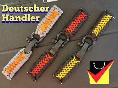 Nylon Survival Uhrenarmband 22mm für Amazfit, Samsung, Garmin, Huawei, Fitbit...