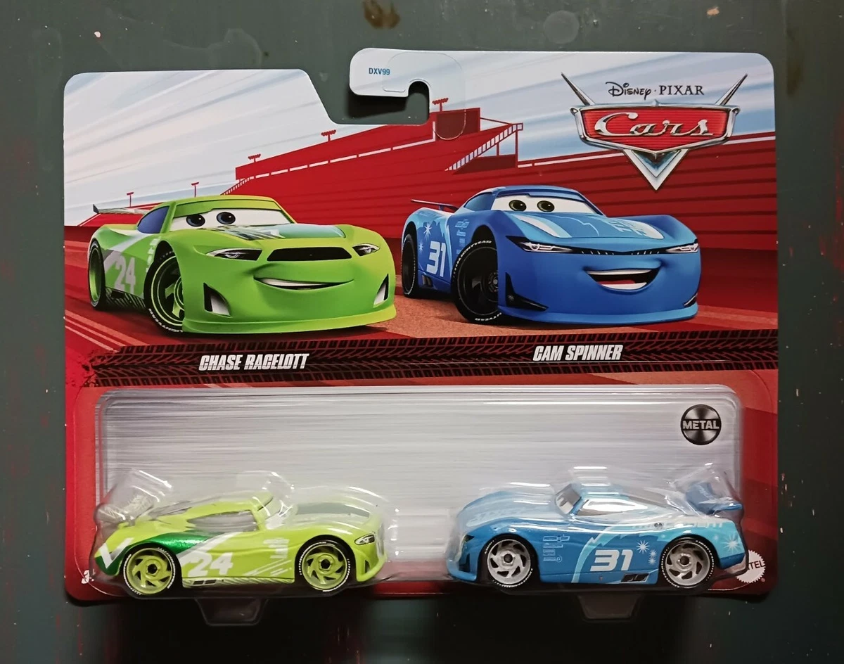 Mattel Pixar Cars Chase Racelott Cam Spinner 2022