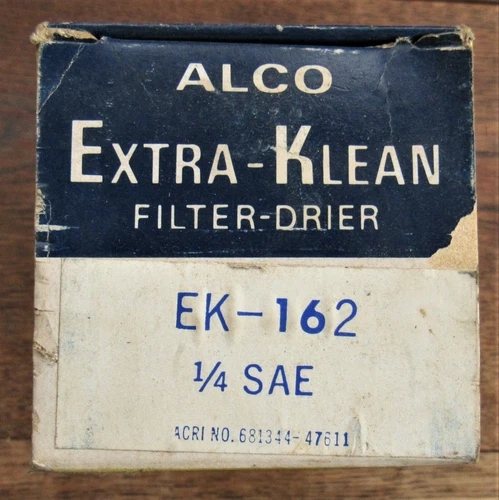 ALCO Extra-Klean liquid line filter-drier EK-162 ¼ SAE