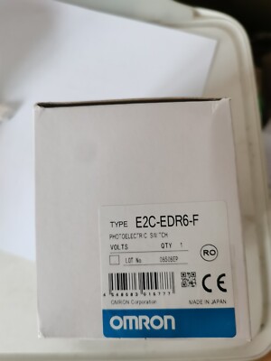 1 year warranty NEW In Box Omron E2C-EDR6-F E2C EDR6 F E2CEDR6F