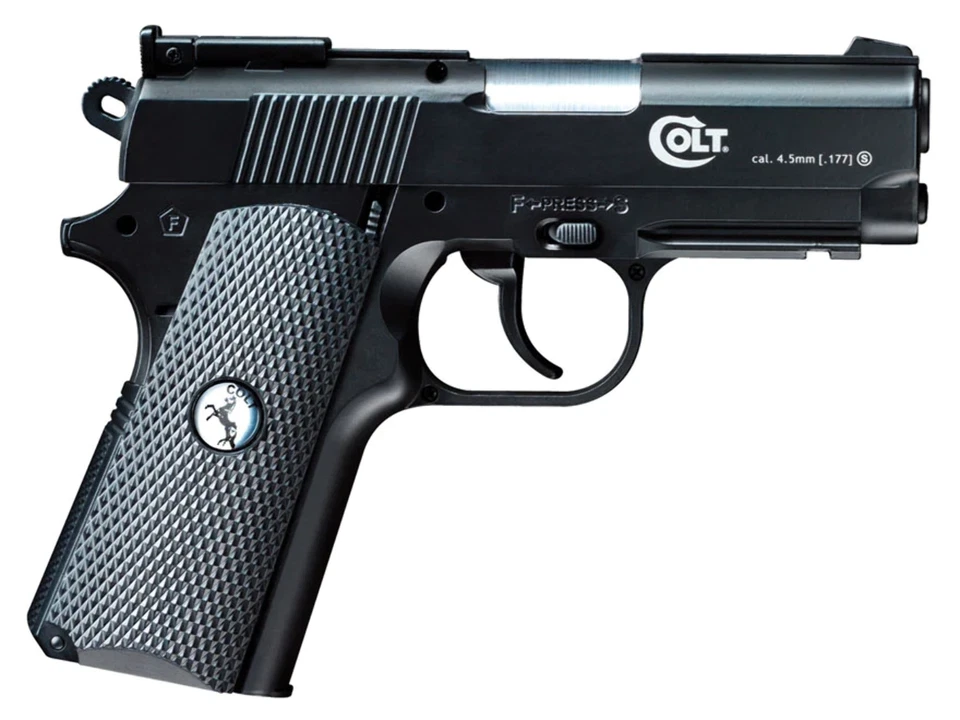 Pistola Colt Defender recondicionada 4,5 mm CO2 BB Full Metal - Imagem 2 de 3