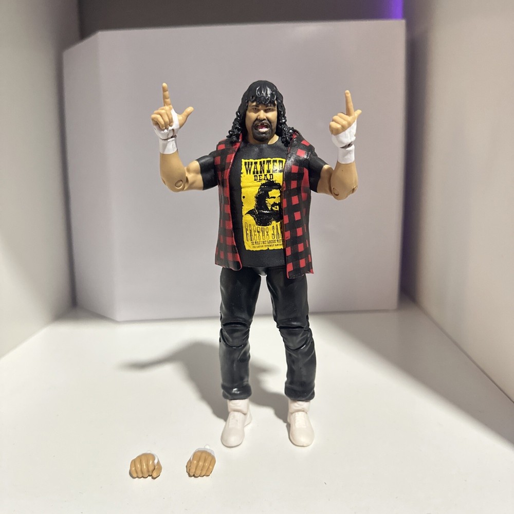 WWE Elite WrestleMania 36 Mick Foley Cactus Jack Figure Toy 2019 Mattel Complete