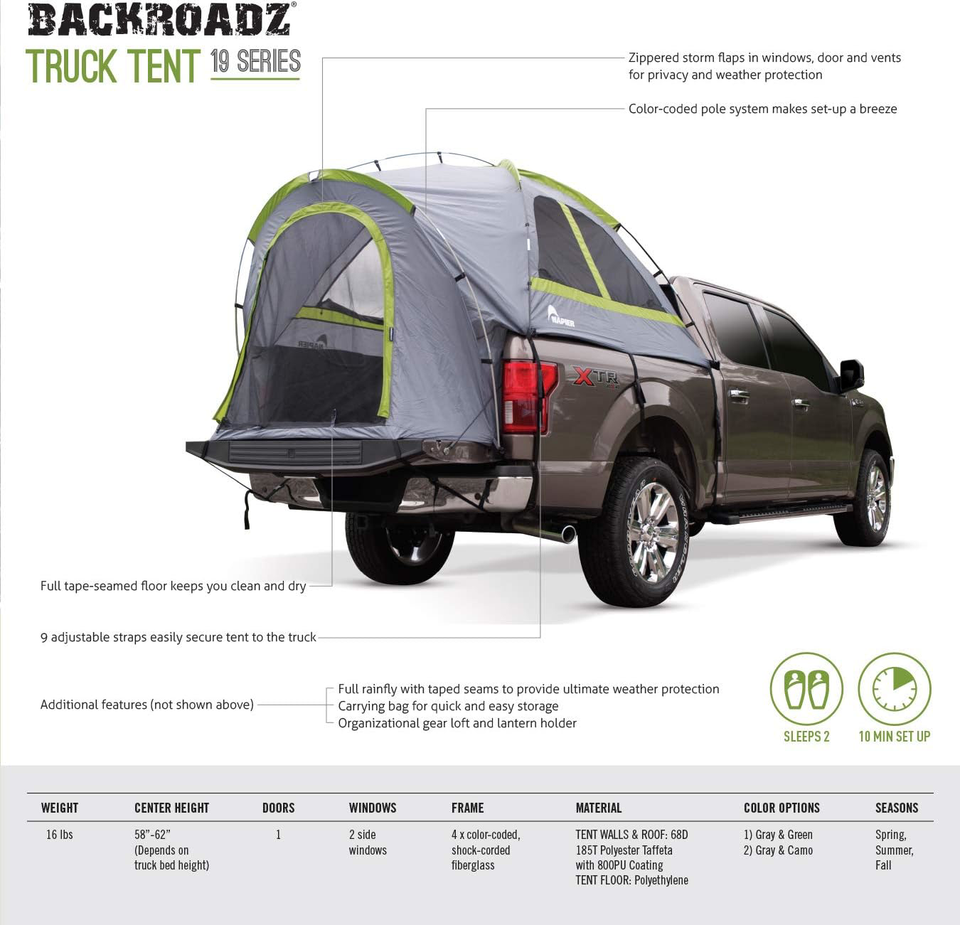 Napier Backroadz Truck Bed Tent eBay