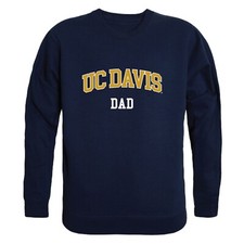 University of California Davis Aggies UCDAVIS Dad Crewneck Sweatshirt Sweater