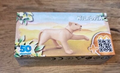 Mc Donalds Wiltopia Playmobil Löwe 2024 Lion Happy Meal Tiger Spielzeug Toy Game