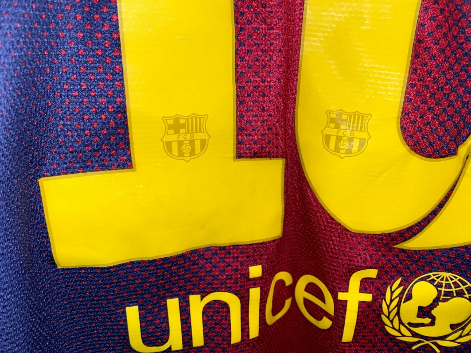 Nike Barcelona Home Koszulka piłkarska #10 Messi Men Size M Wybuchowe kupowanie, klasyczna popularność
