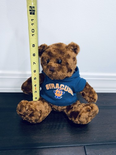 9” Syracuse Orangemen Teddy Bear Plushland Plush Graduation Gift Doll College - Picture 7 of 7