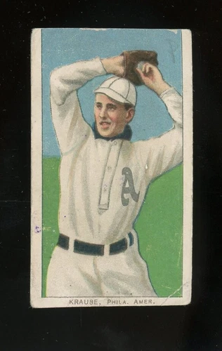 1909 T206 Baseball #264 Harry Krause (Pitching) PR *e1