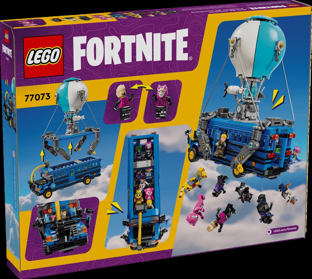 LEGO Fortnite Battle Bus ♡ 77073 Mini Figure Bus Toy Gamer