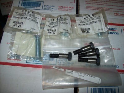 8-KONE ELEVATOR PARTS 4 SEES ME24 SCREWS 4 KM280048 HEX FITTING BOLT
