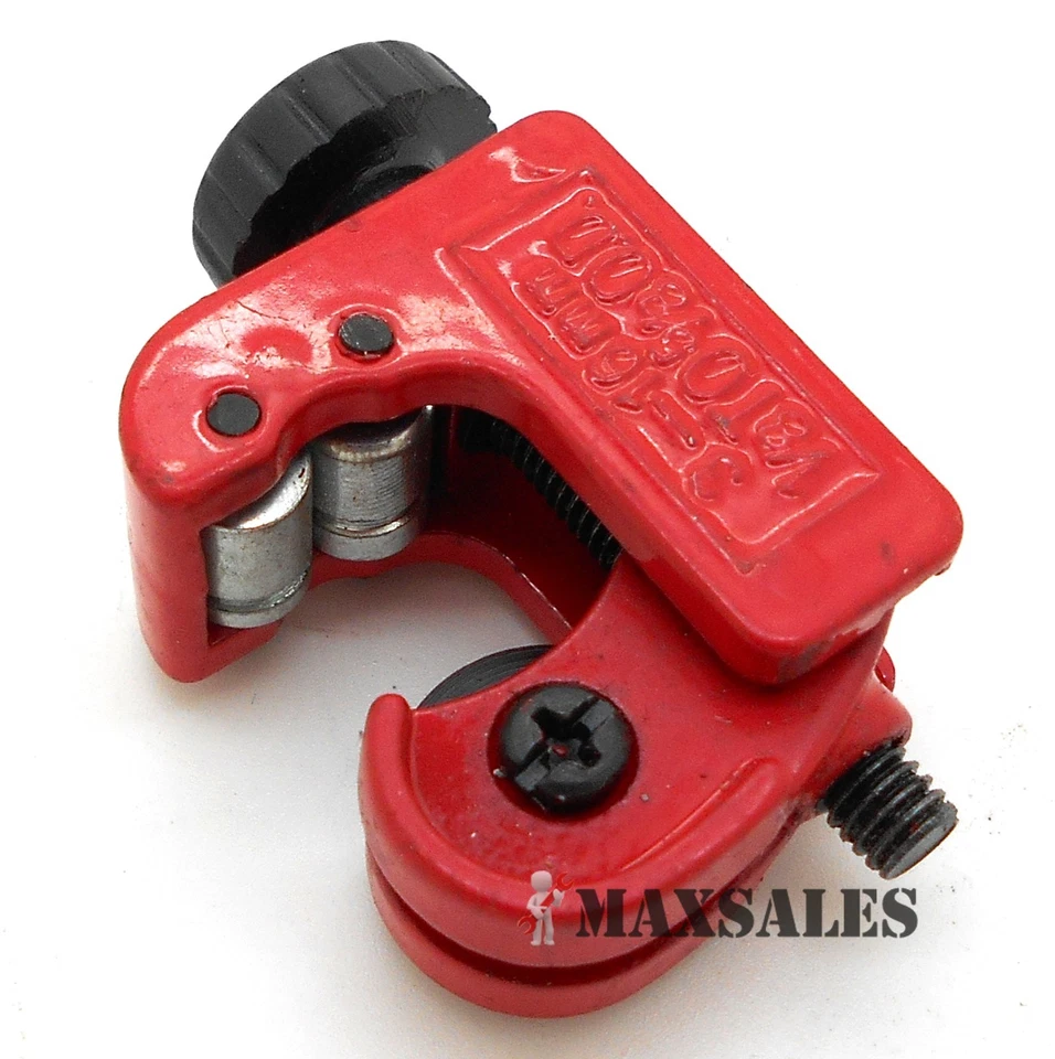 AJ/CTT New Mini Tubing Cutter Copper Pipe Cutting 1/8" - 5/8" OD Rigid Plumbing HVAC
