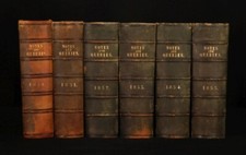 1849-1855 6 Vols NOTES and QUERIES W.J. Thoms