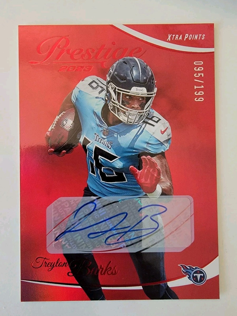 2023 Panini Prestige - Treylon Burks #290 Xtra Points Premium Red