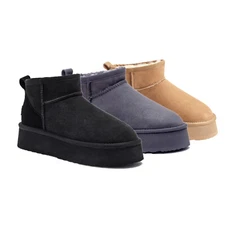 UGG Ultra Mini Platform Boot Water Resistance Premium Australian Sheepskin Wool