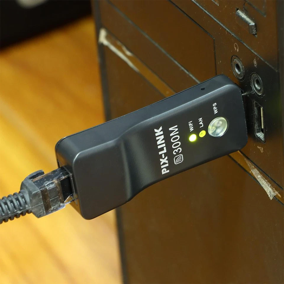 Adapter Ethernet Cable WiFi Dongle Wireless LAN Adapter For Samsung Smart TV 3Q - Image 3 of 4