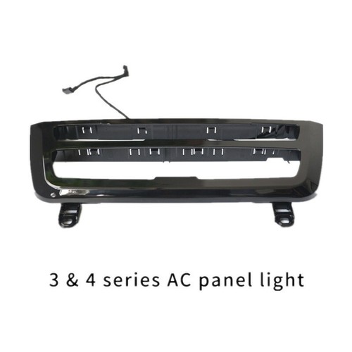 Gloss Black Car LED Light Dash AC Panel Trim For BMW F30 F32 F80 Chassis Car LCI - Afbeelding 7 van 11