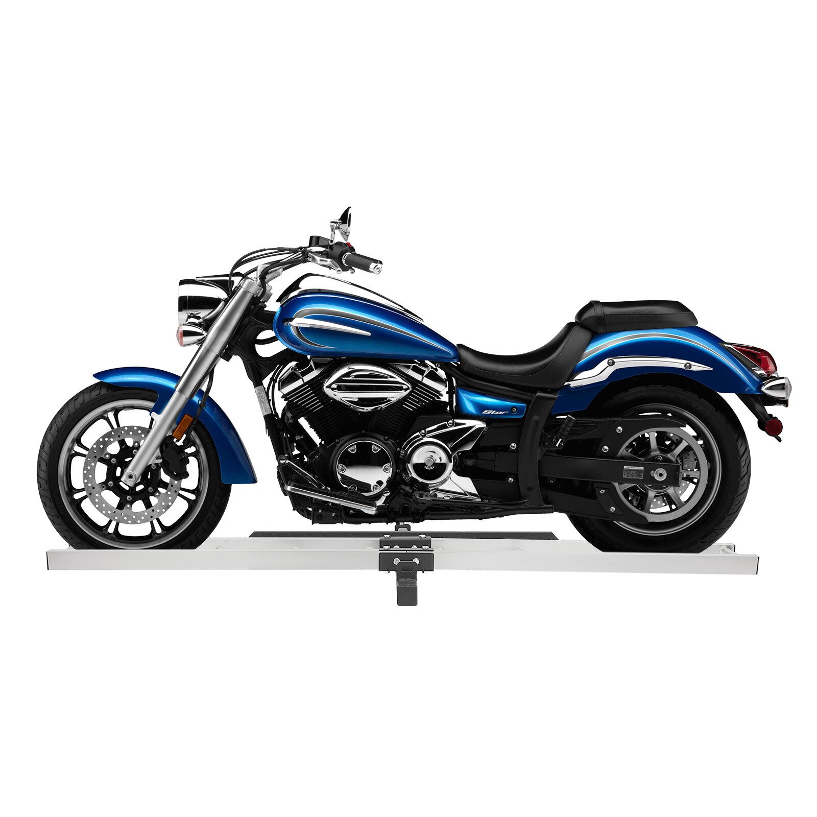 204kg/450lbs Aluminum Motorcycle Carrier Hitch Carrier For Dirt Bikes Bracket