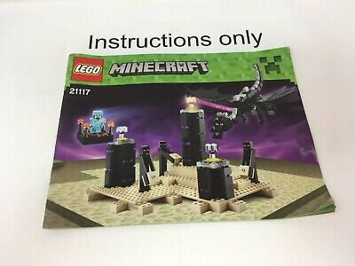 LEGO 21117 Minecraft The Ender Dragon INSTRUCTION BOOK ONLY