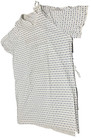 QTY 2 NEW Medline HOSPITAL PATIENT Gown Universal Size Tie Back White