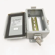 Wiegmann BN4060403CH 6" x 4" x 3" Deep J-Box Electrical Enclosure Type 4,12