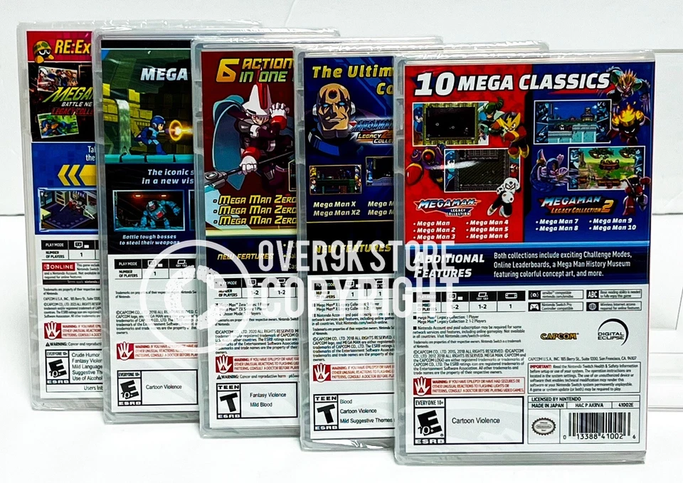 Mega Man Bundle w/ 5 - Nintendo Switch - New | Factory Sealed | READ DESCRIPTION - Image 2 of 4