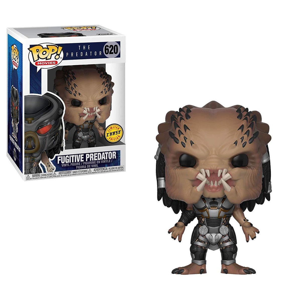 Pop! Movies: The Predator Fugitive Predator #620 Chase by Funko | eBay