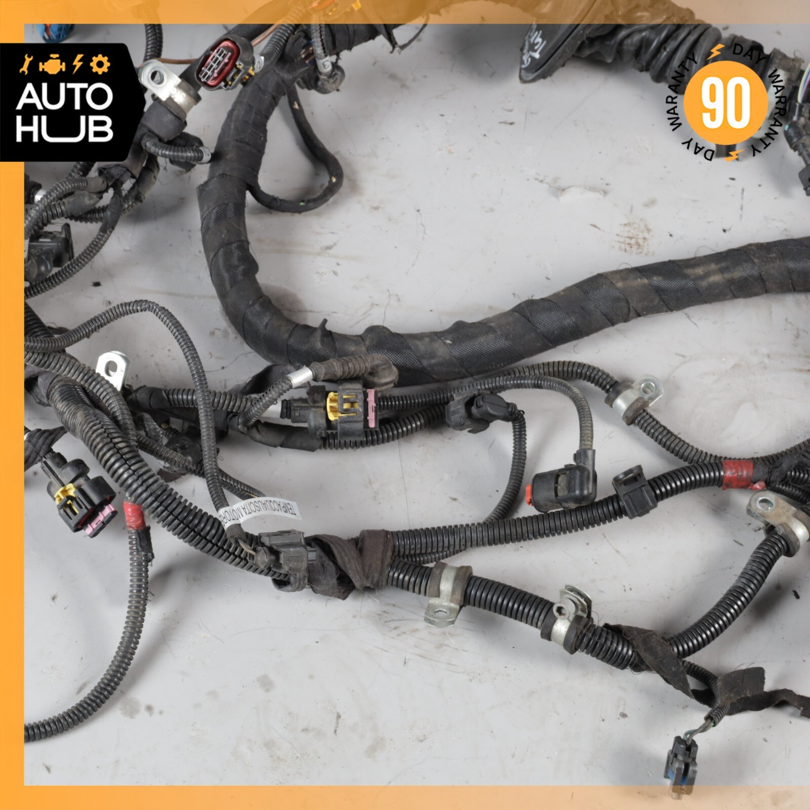 09-19 Maserati GranTurismo Quattroporte Engine Motor Wiring Wire Harness OEM 44k