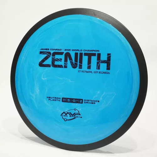 MVP James Conrad Neutron Zenith - 2021 World Champion Disc Golf Distance Driver