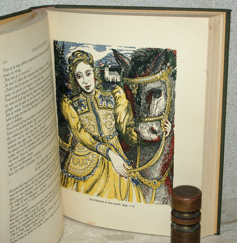 Noorse Volkssprookjes ~ Baars-Jelgersma ~ 1941 1st Illus Qual Rebind ~ FREEPOST - Picture 8 of 13