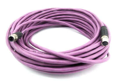 Profibus L2-Bus 02YS(St)CY 1x2x0.64/2.5 Feldbusleitung Kabel Cable M12 2-Pin 15m