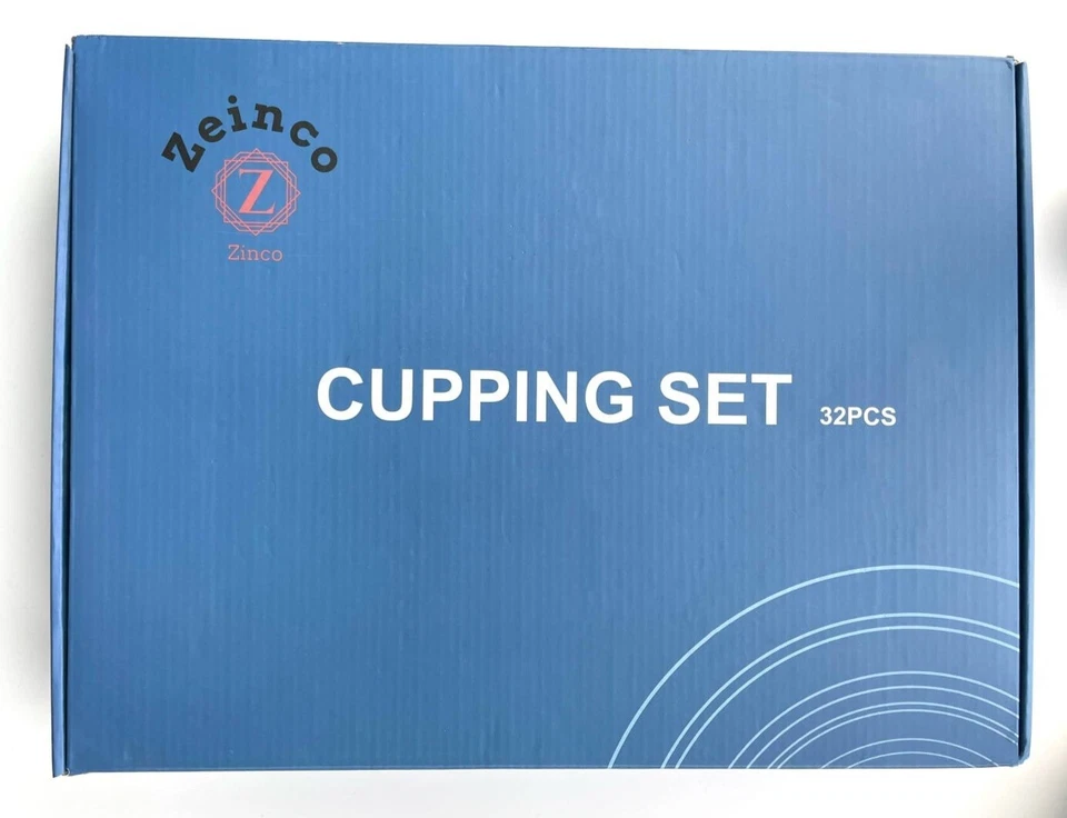Zeinco 32 Tazas Juego de Terapia de Ventosas, Juego Profesional de Ventosas Chinas con... Foto 2 de 4