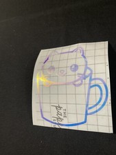 Kitty Cat Vinly Sticker Cute