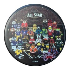 NHL 2022 All Star Game Mascot Puck Las Vegas Featuring Gritty And Other Mascots