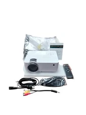 Groview T6 Projector Full HDTV 1080P HDMI USB Audio Mini Jack Bluetooth 5:1