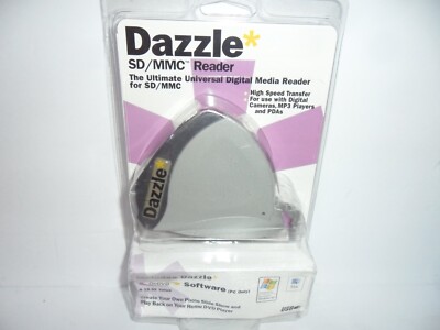 Digital Media Reader SD MMC Dazzle DM-8300 High Speed Transfer For Cameras MP3