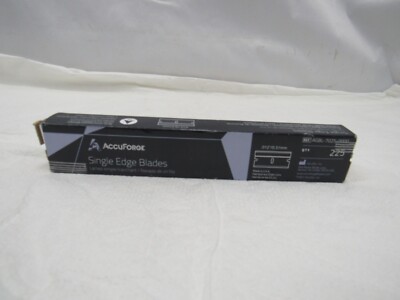 Accuforge Single Edge Blades AGBL-7025-0000 Package of 225 Bulk Unwrapped Blades