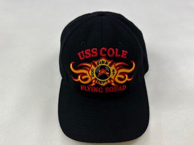 USS COLE DDG 67 FLYING SQUAD The Corps United States Black Baseball Hat One Size