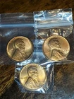 BU 1947 S 1948 S 1949 S Lincoln Wheat Cent 3 Brilliant Uncirculated Coins