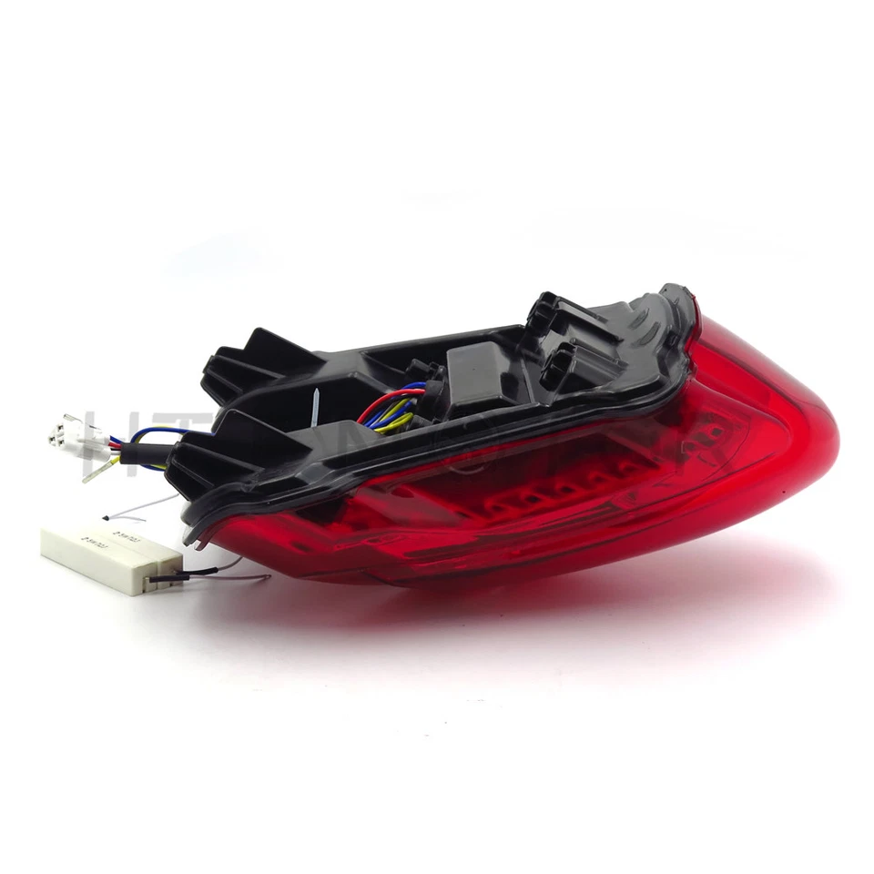 Luz traseira de LED vermelha sinal de seta de freio para 2008-2020 Suzuki Hayabusa / GSX1300R - Imagem 4 de 4