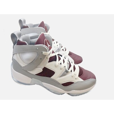 Size 13 - Jordan Jumpman Two Trey White Cherrywood Red